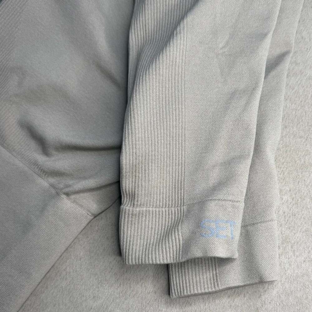 SET Active Sculptflex Seamless Active Leggings In Tan Breeze Womens Medium - Picture 7 of 7